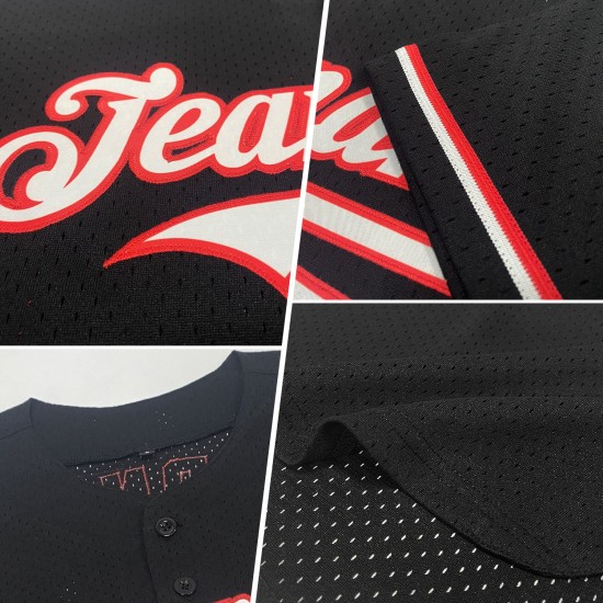 Custom Black Light Blue-Pink Mesh Authentic Throwback rugby Jersey Custom Black Light Blue-Pink Mesh Authentic Throwback rugby Jersey
