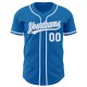 Custom Blue White-Light Blue Authentic rugby Jersey Custom Blue White-Light Blue Authentic rugby Jersey