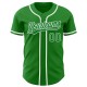 Custom Grass Green White Authentic rugby Jersey Custom Grass Green White Authentic rugby Jersey