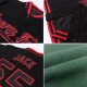 Custom Green White-Light Blue Bomber Full-Snap Varsity Letterman Two Tone Jacket Custom Green White-Light Blue Bomber Full-Snap Varsity Letterman Two Tone Jacket