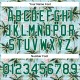 Custom Lakes Blue Kelly Green-White Flamingo And Tropical Hawaii Palm Tree 3D Bomber Full-Snap Varsity Letterman Jacket Custom Lakes Blue Kelly Green-White Flamingo And Tropical Hawaii Palm Tree 3D Bomber Full-Snap Varsity Letterman Jacket