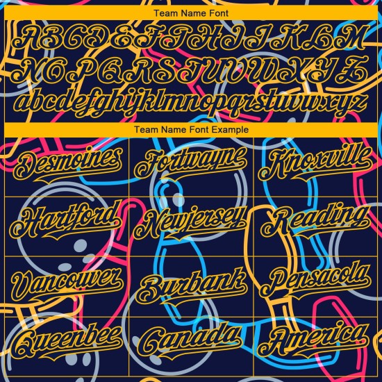 Custom Navy Gold 3D Pattern Design Bowling Authentic rugby Jersey Custom Navy Gold 3D Pattern Design Bowling Authentic rugby Jersey