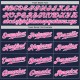 Custom Navy White Pinstripe Pink-White Authentic rugby Jersey Custom Navy White Pinstripe Pink-White Authentic rugby Jersey
