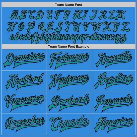 Custom Powder Blue Teal-Black Bomber Full-Snap Varsity Letterman Jacket Custom Powder Blue Teal-Black Bomber Full-Snap Varsity Letterman Jacket