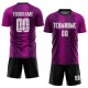Custom Purple White-Pink Sublimation Uniform Jersey Custom Purple White-Pink Sublimation Uniform Jersey