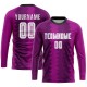 Custom Purple White-Pink Sublimation Uniform Jersey Custom Purple White-Pink Sublimation Uniform Jersey