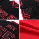 Custom Red Black-Gold Bomber Full-Snap Varsity Letterman Two Tone Jacket Custom Red Black-Gold Bomber Full-Snap Varsity Letterman Two Tone Jacket