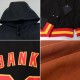 Custom Texas Orange Black-Gray Bomber Full-Snap Varsity Letterman Two Tone Hoodie Jacket Custom Texas Orange Black-Gray Bomber Full-Snap Varsity Letterman Two Tone Hoodie Jacket