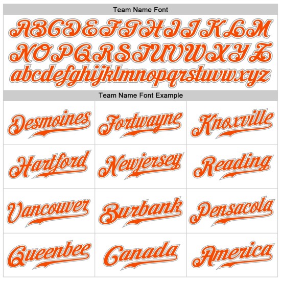 Custom White Orange-Gray Authentic rugby Jersey Custom White Orange-Gray Authentic rugby Jersey