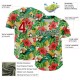 Custom White Red-Green 3D Pattern Design Tropical Plant And Bird Authentic rugby Jersey Custom White Red-Green 3D Pattern Design Tropical Plant And Bird Authentic rugby Jersey