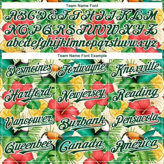 Custom White Red-Green 3D Pattern Design Tropical Plant And Bird Authentic rugby Jersey Custom White Red-Green 3D Pattern Design Tropical Plant And Bird Authentic rugby Jersey